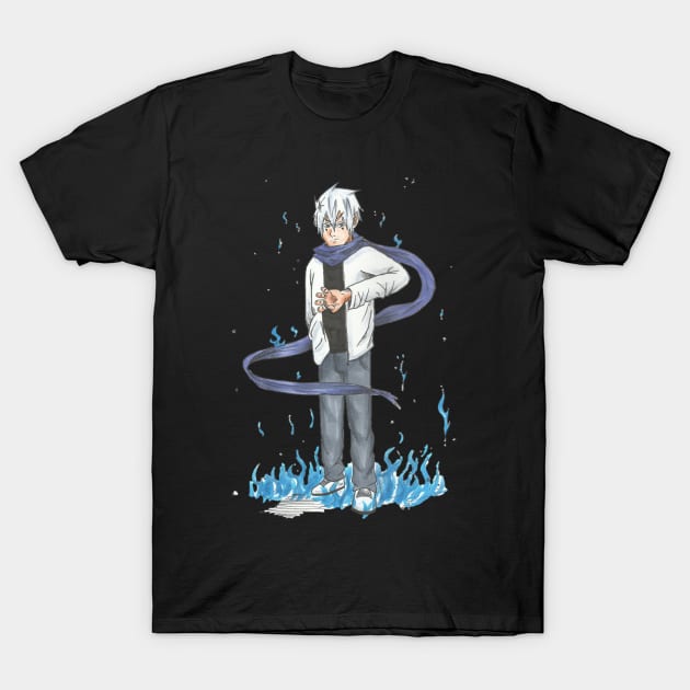 Manga Firebender T-Shirt by ArianJacobs